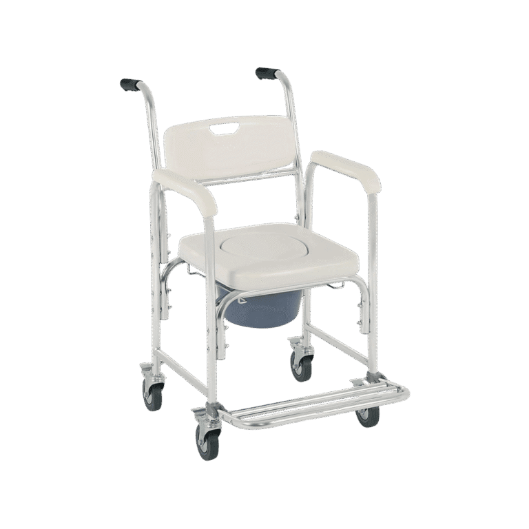 Silla de ducha y WC PRIM 266578 con ruedas