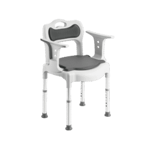 Silla de ducha con brazos Mobiak 0803390 regulable en altura