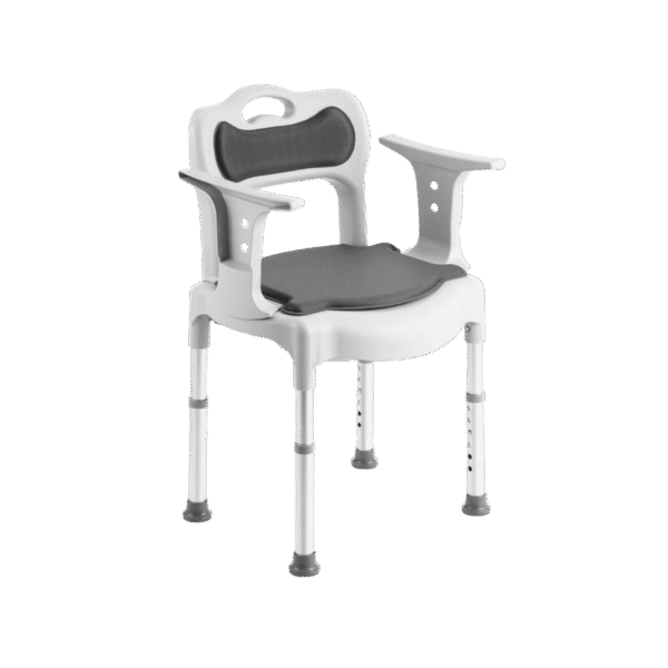 Silla de ducha con brazos Mobiak 0803390 regulable en altura