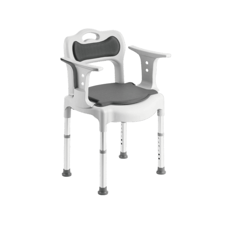 Silla de ducha con brazos Mobiak 0803390 regulable en altura