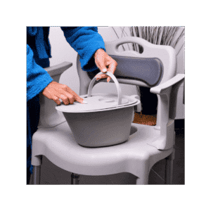 Silla de ducha y WC con brazos - Imagen 4