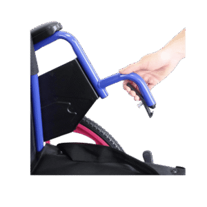 Silla de ruedas infantil plegable y autopropulsable - Imagen 2