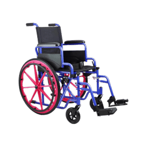 Silla de ruedas infantil plegable y autopropulsable