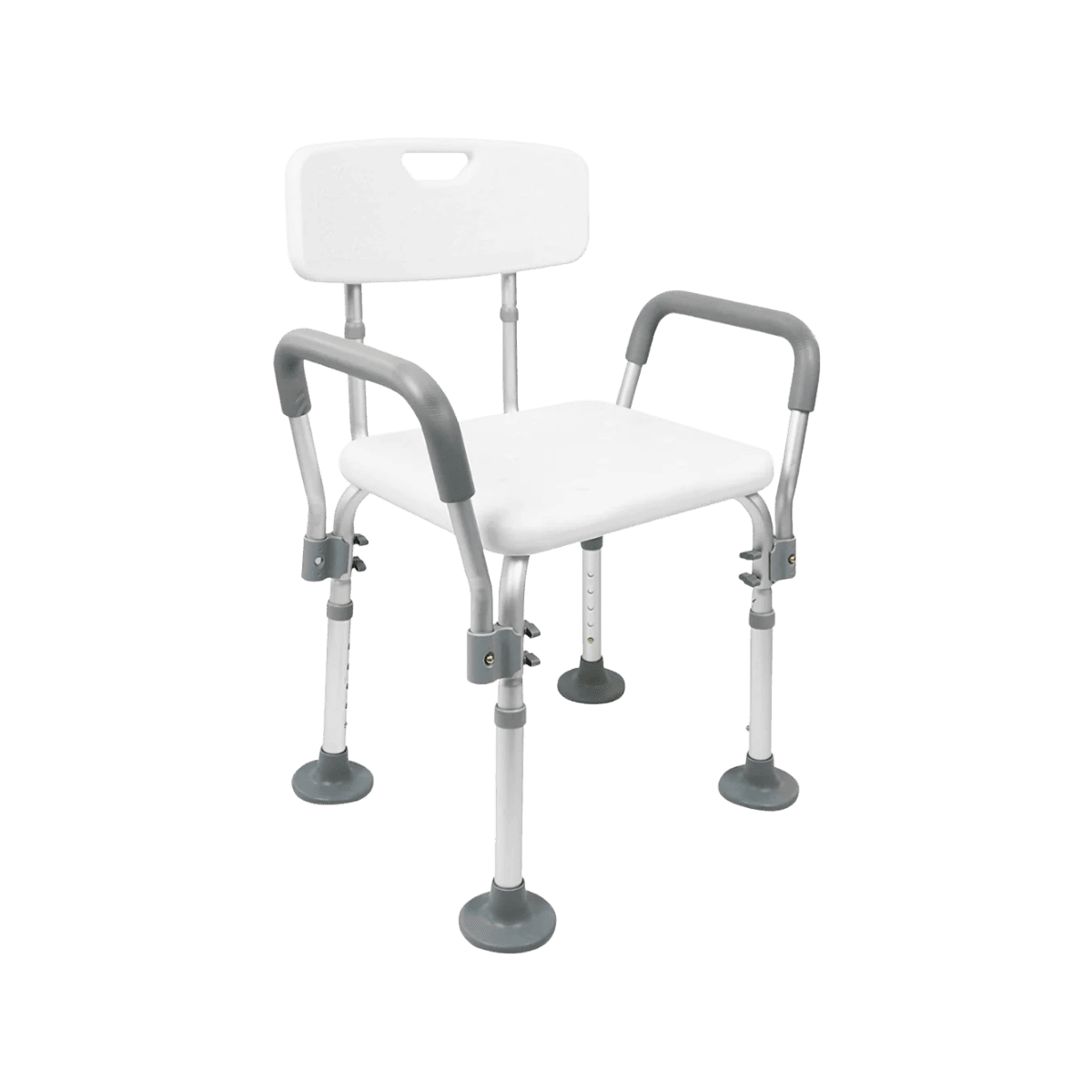 Silla de ducha con brazos regulable P30029 Silla de ducha con brazos P30029 regulable en altura