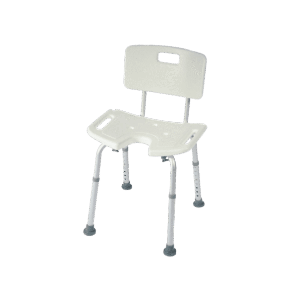 Silla de ducha Bora con asiento en U