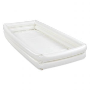 Bañera hinchable para cama