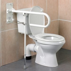 Barra de baño con pata