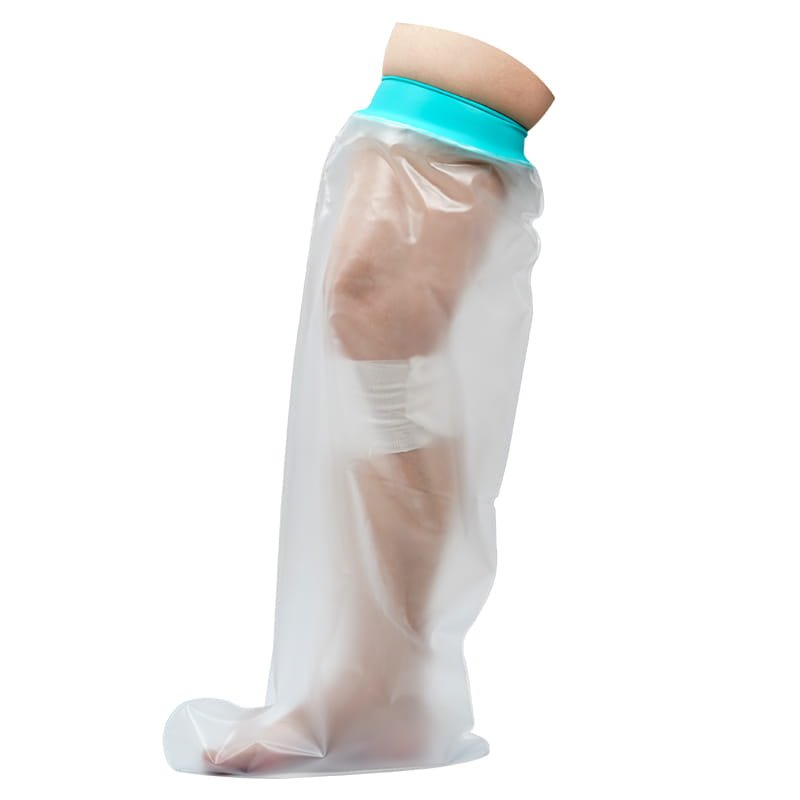 PIERNA LARGA ADULTO Protector de escayola para ducha impermeable | Adulto e infantil - Imagen 1