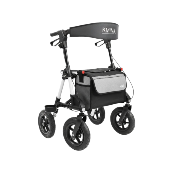 Andador todoterreno KMINA con ruedas neumáticas de 25 cm