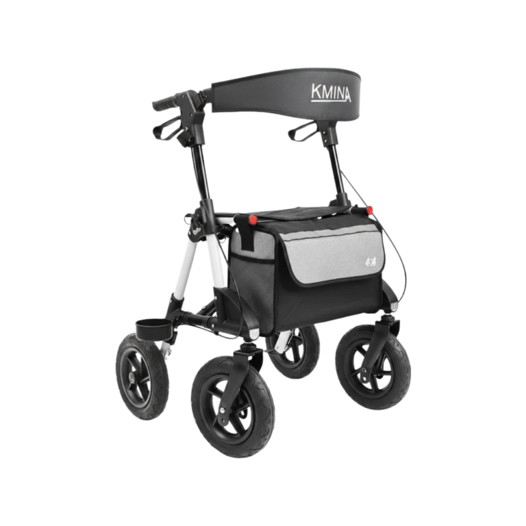 Andador todoterreno KMINA con ruedas neumáticas de 25 cm