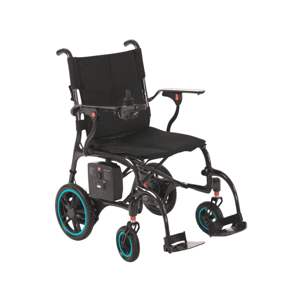 Silla eléctrica ultraligera Explorer Carbon X de Wellell en fibra de carbono